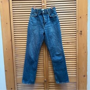 Reformation Cynthia high rise straight jeans size 27